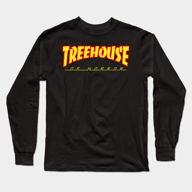 Treehouse of horror Long Sleeve T-Shirt by Teesbyhugo